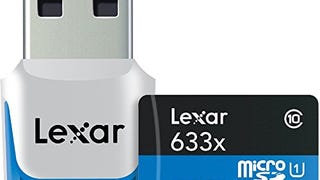 Lexar High-Performance microSDXC 633x 128GB UHS-I/U1 w/...