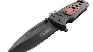 TAC FORCE TF-637RW Assisted Opening Folding Knife, Black...