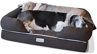 PetFusion Ultimate Dog Bed, Orthopedic Memory Foam, Multiple...