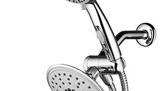 30-Setting 6 Inch Rain Shower Head with Handheld Shower...