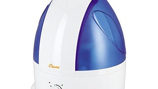 Crane Adorable Cool Mist Humidifier, 1 Gallon, Blue/...