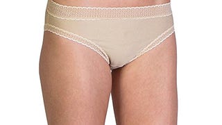 ExOfficio Women's Give-N-Go Lacy Bikini Brief, Nude, X-...