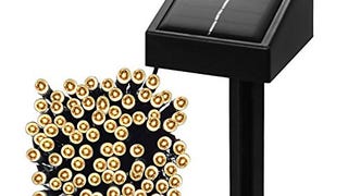 Esky Solar Powered Outdoor LED String Light, 55ft 17m 100...