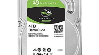 Seagate BarraCuda Internal Hard Drive 4TB SATA 6Gb/s 256MB...