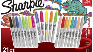 SHARPIE Permanent Markers Combo Pack, Assorted Original...