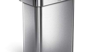 simplehuman 58 Liter / 15.3 Gallon Rectangular Voice and...