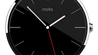 Motorola Moto 360 - Stone Grey Leather Smart Watch