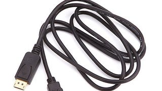 HDE Display Port Male to HDMI Male 6ft Cable -
