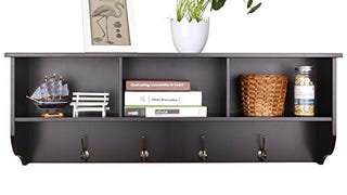 HOMFA Hanging Entryway Shelf, 38.6 in Wall Mounted Storage...