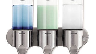 simplehuman Triple Wall Mount Shower Pump, 3 x 15 fl. oz....