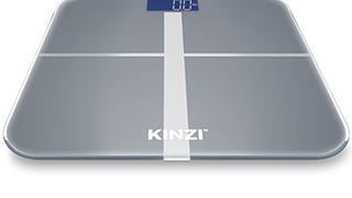 Kinzi Precision Digital Bathroom Scale w/Extra Large Lighted...