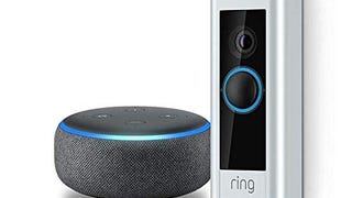 Ring Video Doorbell Pro with Echo Dot (3rd Gen)...
