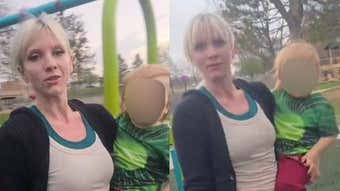 Image for Playground Karen Calls Black Toddler the N-Word, and Repeats it Over and Over on Camera...Guess What Happens Next