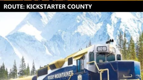 Trainz Railroad Simulator 2019: Kickstarter County