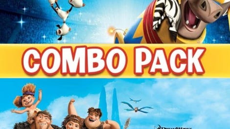 Madagascar 3 & The Croods: Prehistoric Party Combo Pack