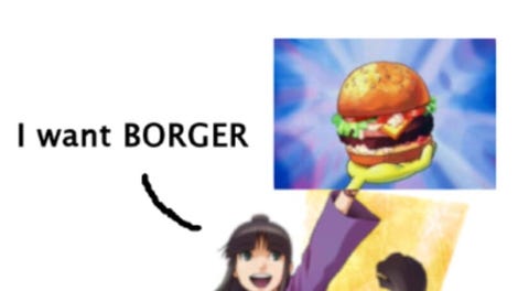 Maya Fey's Borger Eating Simulator