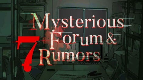 Mysterious Forum and 7 Rumors