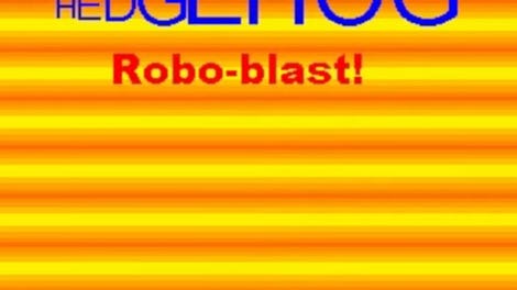 Sonic Robo Blast