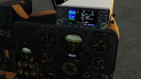 DCS World: NS 430 Navigation System for SA342 Gazelle by Eagle Dynamics, Polychop Simulations