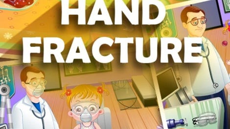 Baby Hazel Hand Fracture