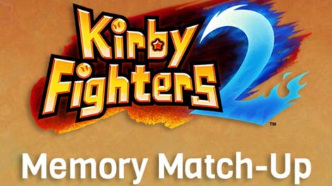 Kirby Fighters 2 Memory Match-Up