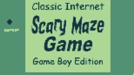 Classic Internet Scary Maze Game: Game Boy Edition