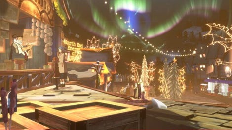Guilty Gear: Strive - Additional Battle Stage: Amber Fest with Kind Neighbors