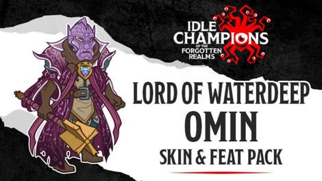 Idle Champions: Lord of Waterdeep Omin Skin & Feat Pack