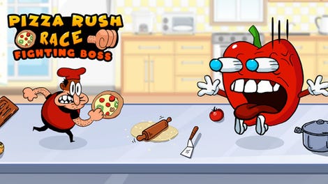 Pizza Rush Race: Fighting Boss
