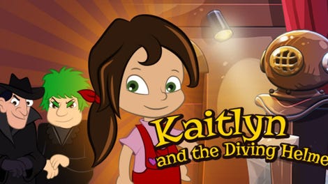 Kaitlyn and the Diving Helmet