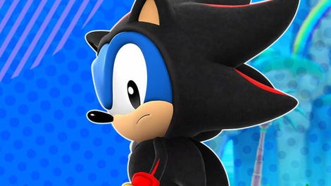 Sonic Superstars: Shadow Costume for Sonic