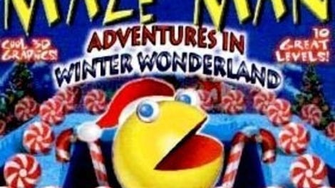 3D Maze Man: Adventures in Winter Wonderland