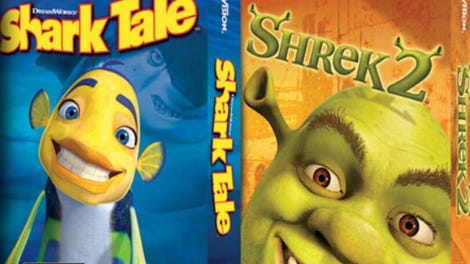 2 in 1 Game Pack: DreamWorks' Shark Tale + Shrek 2