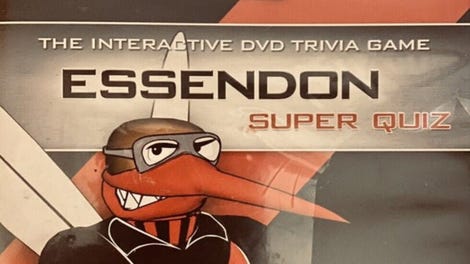 Official AFL: The Interactive DVD Trivia Game - Essendon Super Quiz
