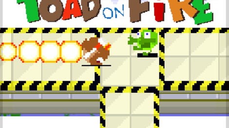Toad on Fire
