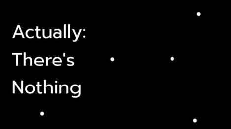 Actually: There's nothing