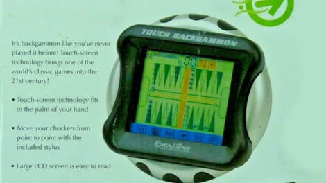 Touch Screen Backgammon