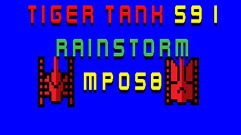 Tiger Tank 59 I: Rainstorm MP058