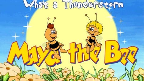 Maya the Bee: What a Thunderstorm