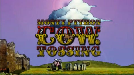 Monty Python's Cow Tossing