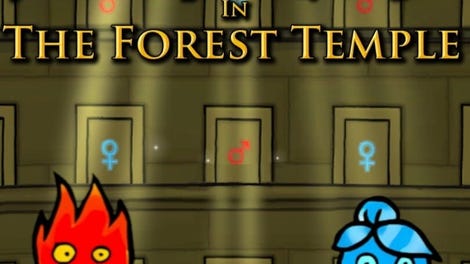 Fireboy and Watergirl in the Forest Temple - Kotaku