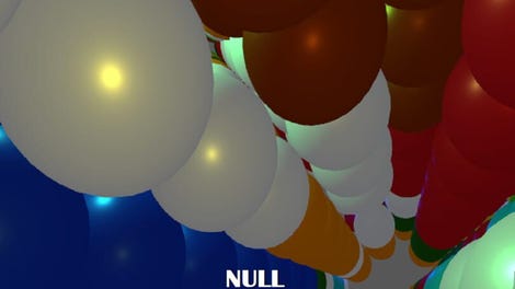 Null Gravity Labyrinth