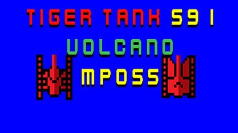 Tiger Tank 59 I: Volcano MP055