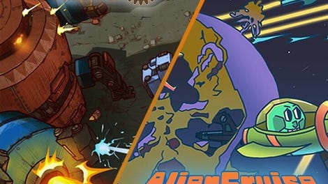 AngerForce and AlienCruise Arcade Shooting Bundle