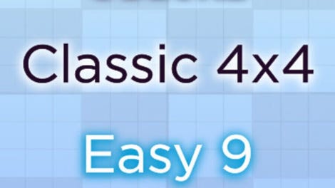 My Sudoku: Classic 4x4 Easy 9