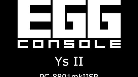 Eggconsole Ys II PC-8801mkIISR