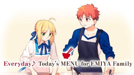 Everyday Today's Menu for Emiya Family