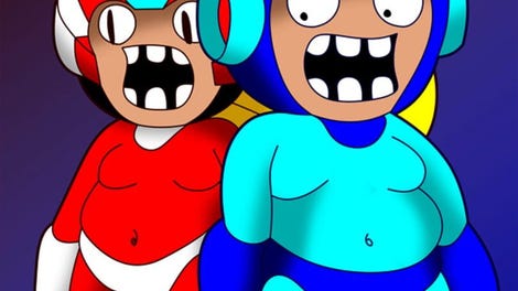 Megaman Sprite Game