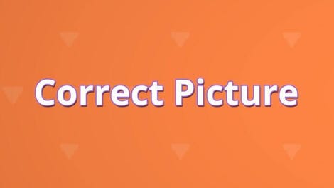 Correct Picture