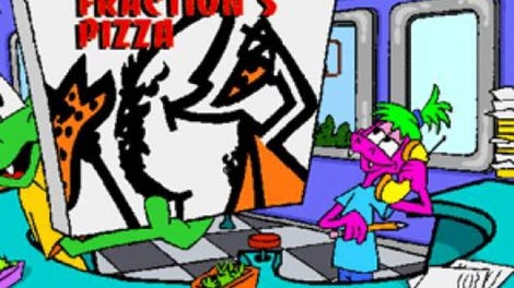 Little Caesars Fractions Pizza